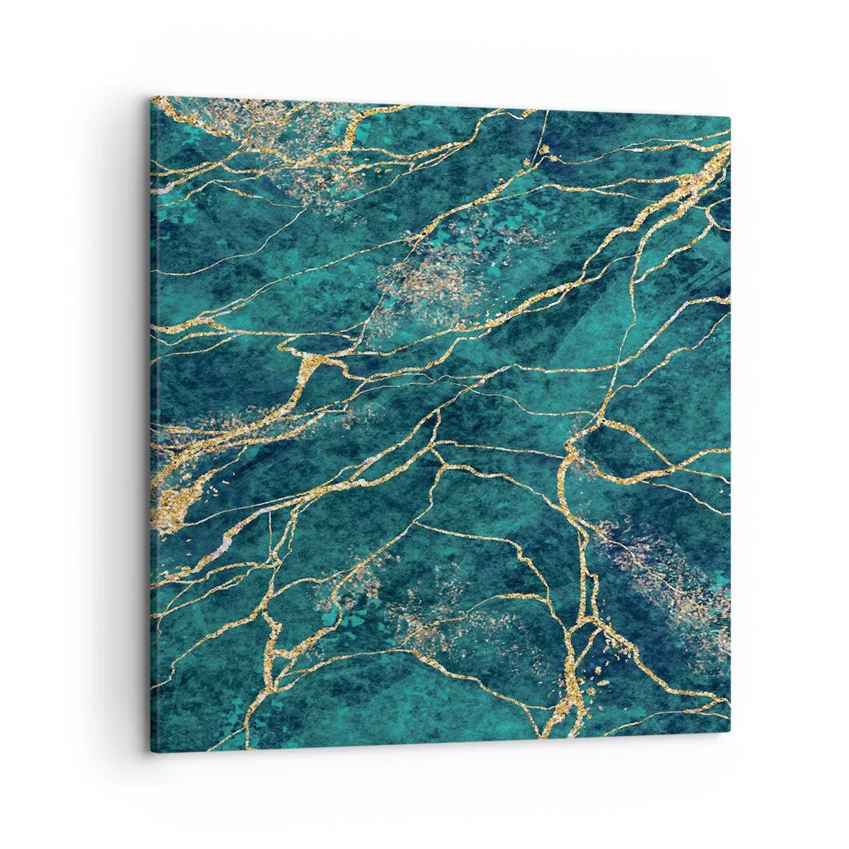 Lærredstryk - Billede på lærred - Guldåre - 50x50 cm