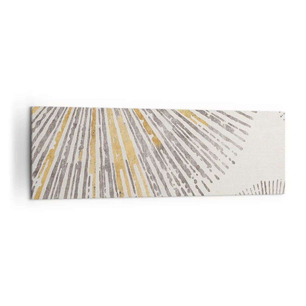 Lærredstryk - Billede på lærred - Skønheden i en rokke - 160x50 cm