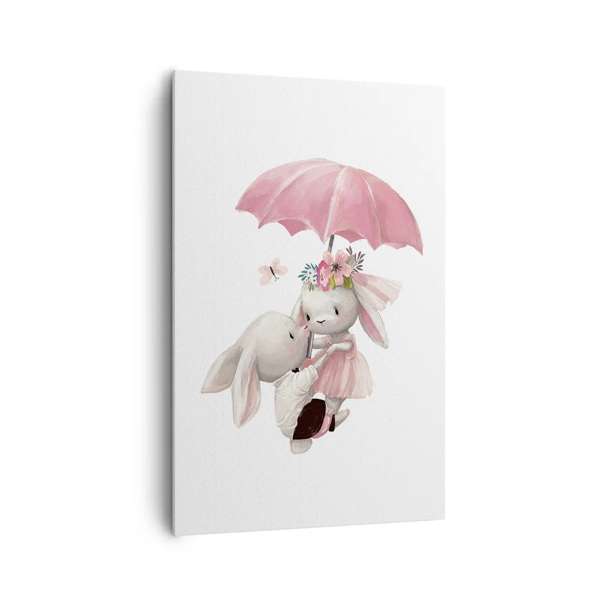 Lærredstryk - Billede på lærred - Det er kærlighed - 80x120 cm