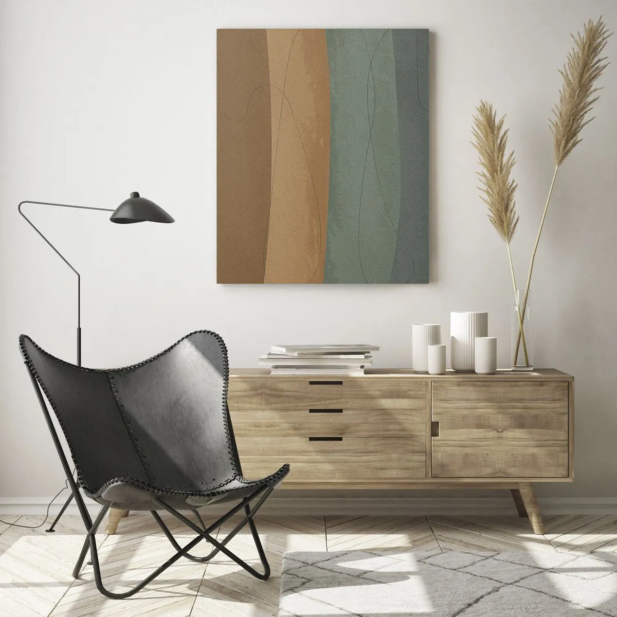Billede på glas - Vandret sammensætning - 50x70 cm