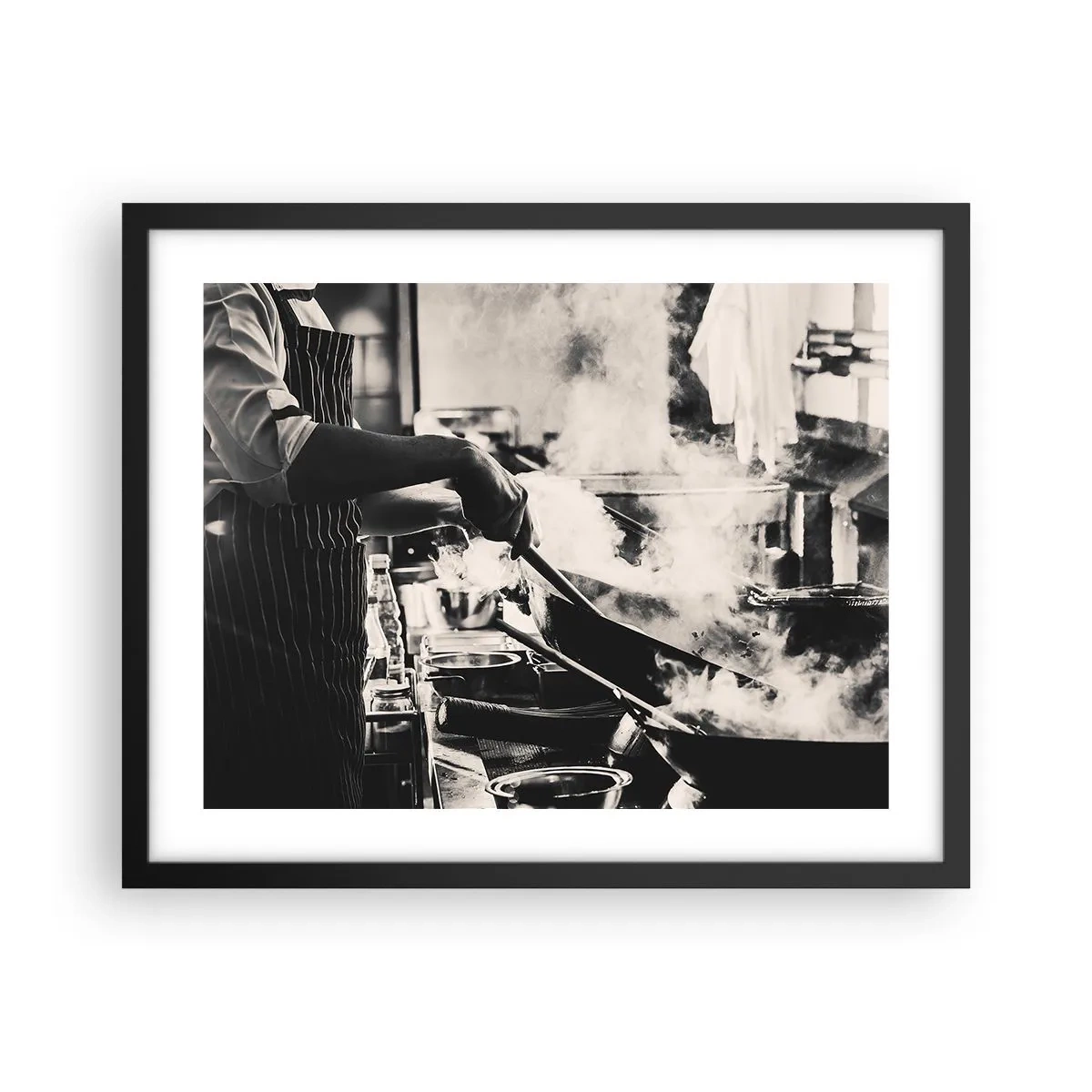 Plakat i sort ramme - Smagernes alkymi - 50x40 cm