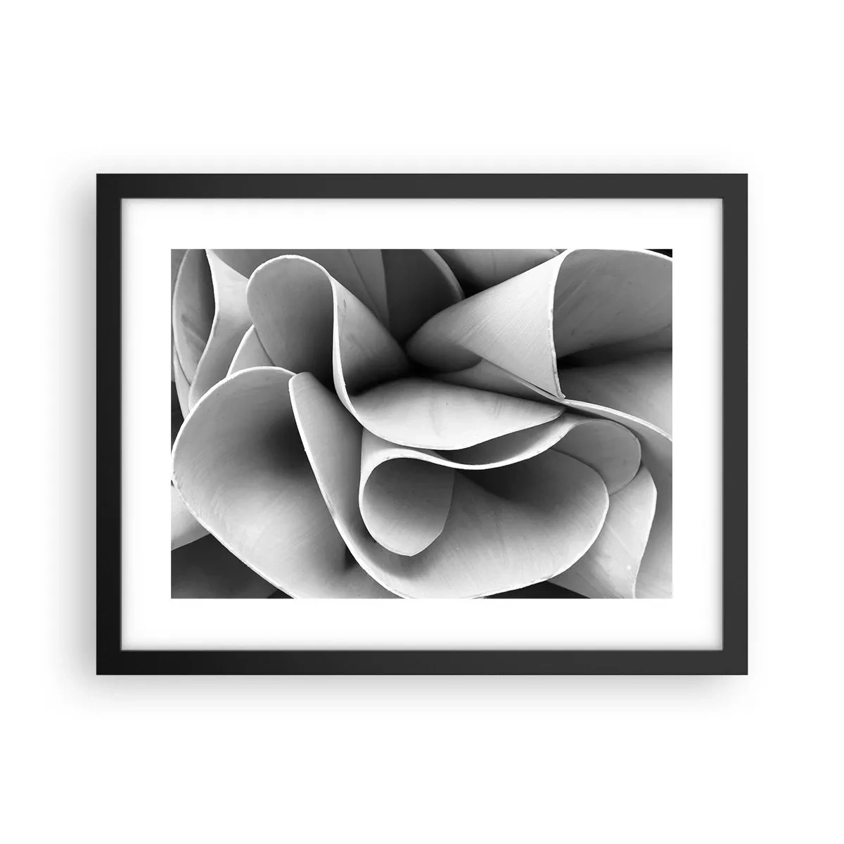 Plakat i sort ramme - Hvad der sker i rummet - 40x30 cm