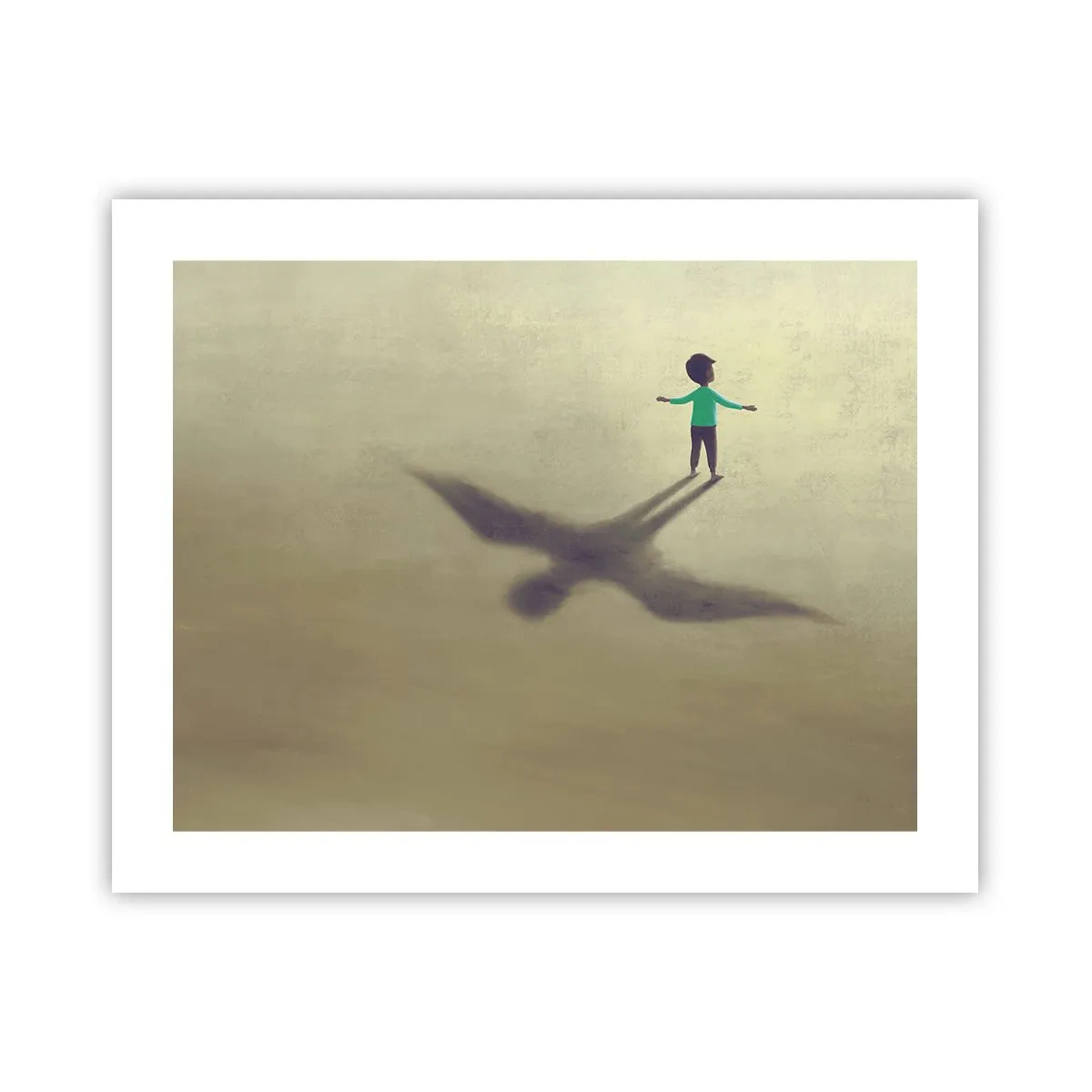 Plakat - Fremtidens helt - 50x40 cm