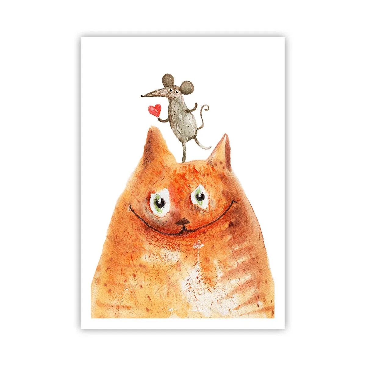 Plakat - Kærlighedens paradokser - 70x100 cm