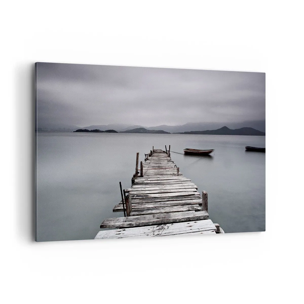 Lærredstryk - Billede på lærred - Du kan tage af sted i morgen - 100x70 cm