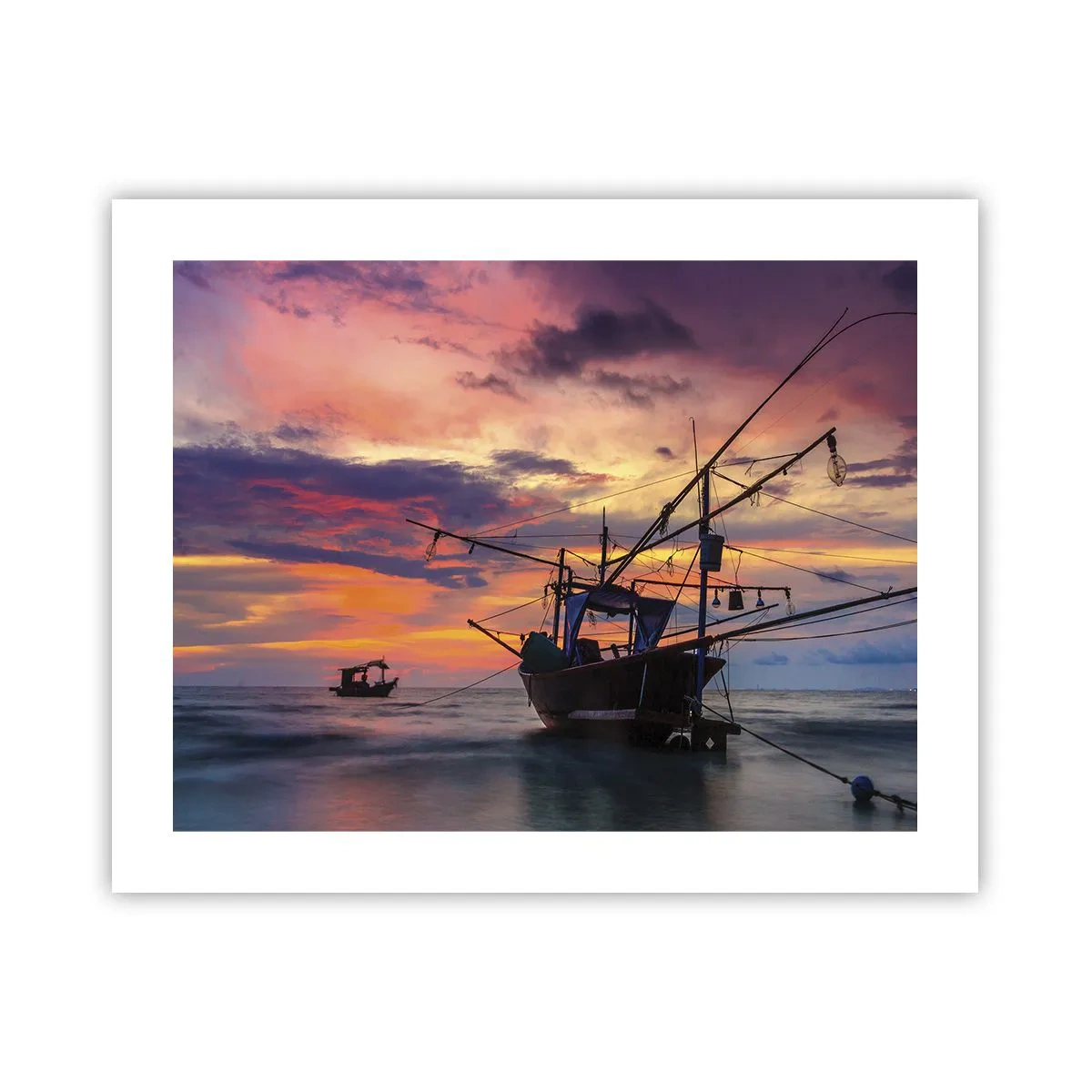 Plakat - En eksotisk aften - 50x40 cm