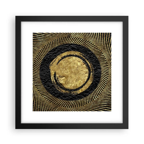 Plakat i sort ramme - Glamour-komposition - 30x30 cm