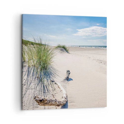 Lærredstryk - Billede på lærred - Den smukkeste? Baltisk - 60x60 cm