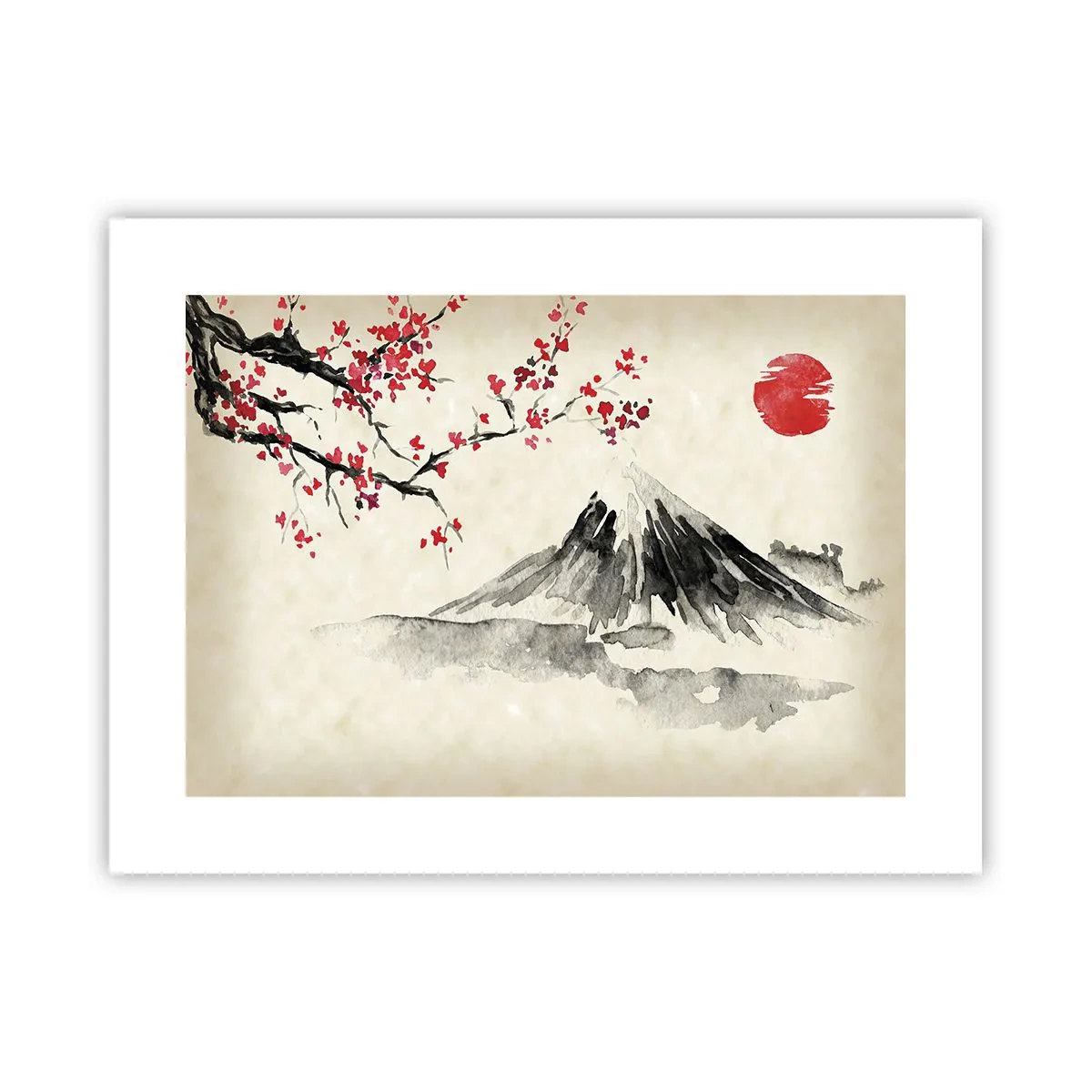 Plakat - Bliv forelsket i Japan - 40x30 cm