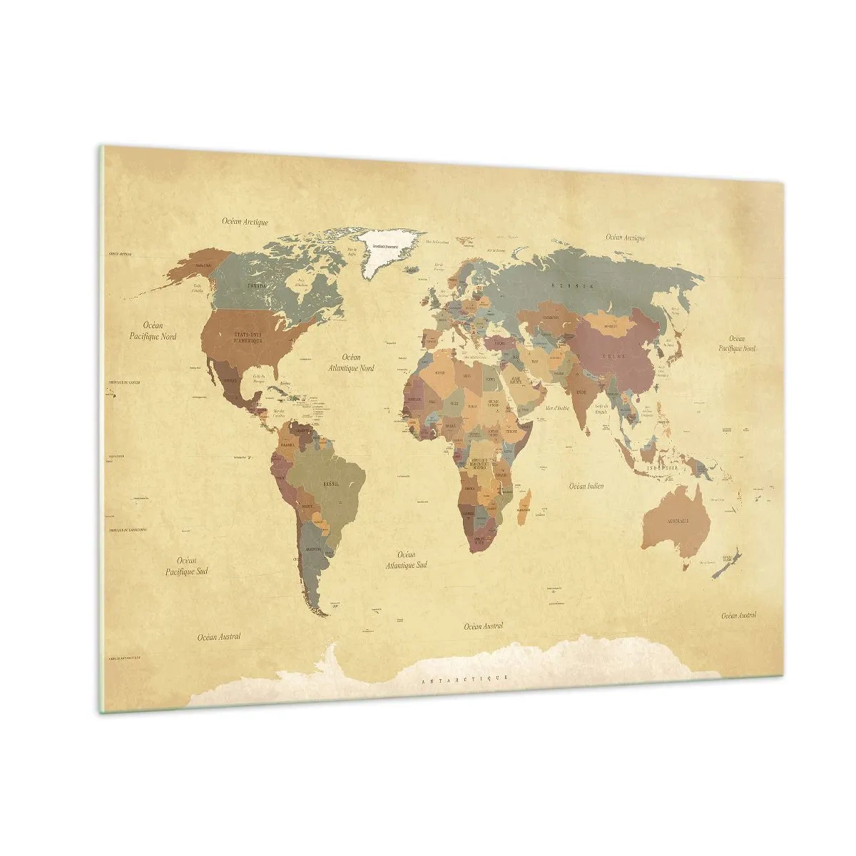 Billede på glas - For dig - hele verden - 100x70 cm