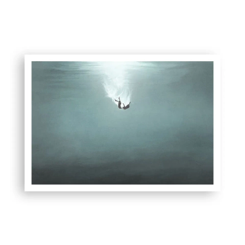 Plakat - I havets favntag - 100x70 cm