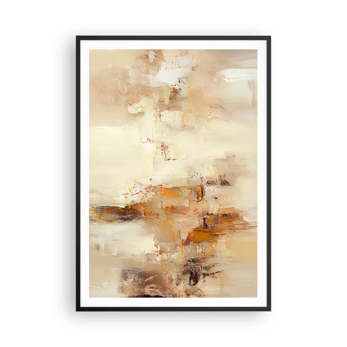 Plakat i sort ramme - Ravets sjæl - 70x100 cm