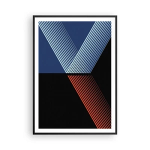 Plakat i sort ramme - En simpel historie - 70x100 cm