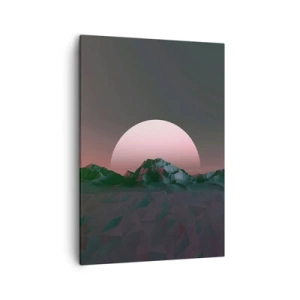 Lærredstryk - Billede på lærred - I en nabogalakse - 50x70 cm