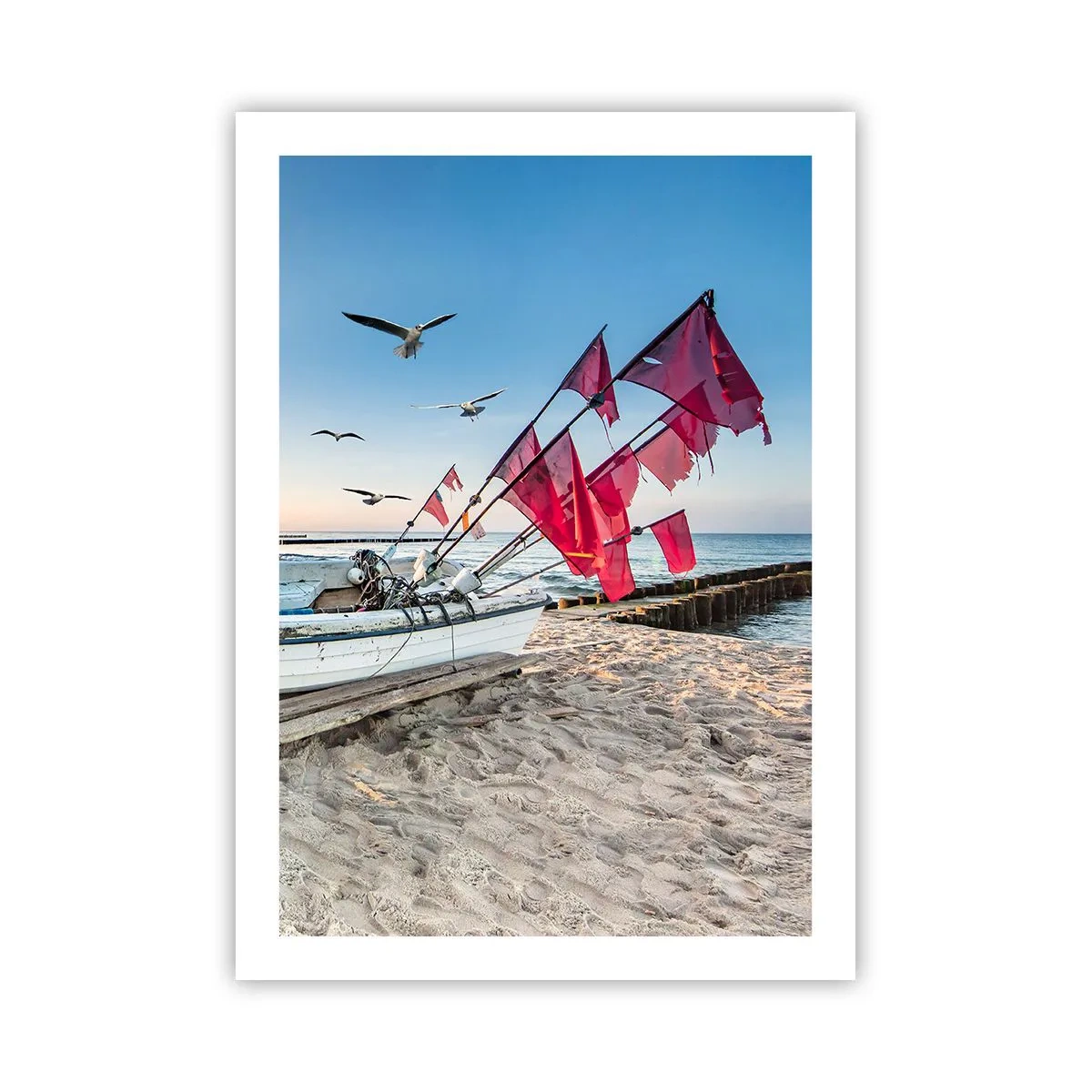 Plakat - Et velfortjent hvil - 50x70 cm