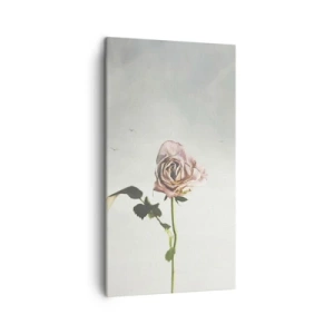 Lærredstryk - Billede på lærred - Velkomst til foråret - 45x80 cm