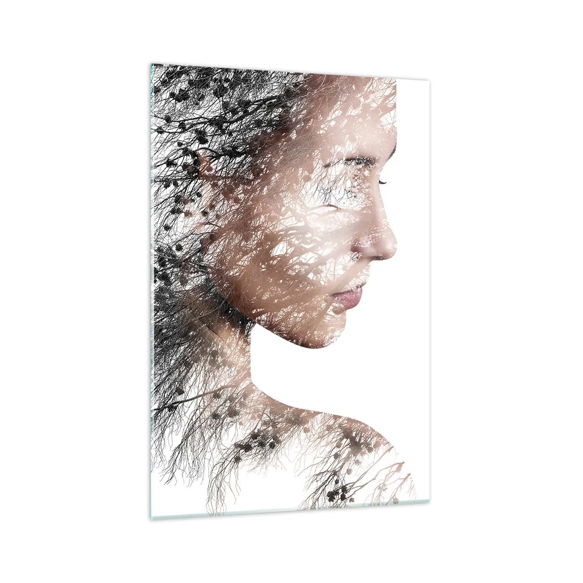 Billede på glas - Skovens ånd - 70x100 cm