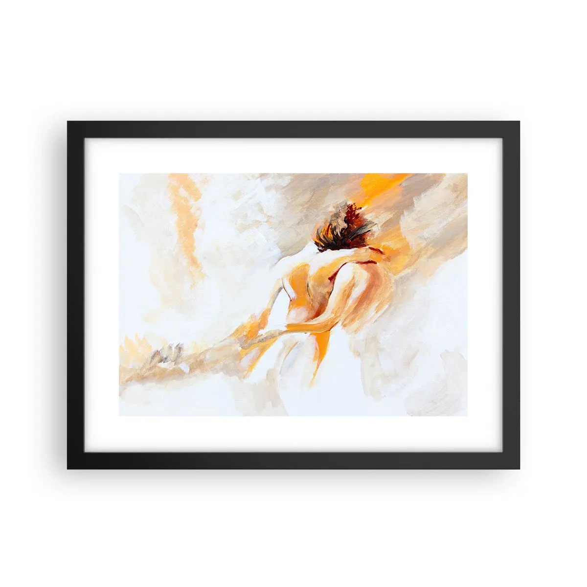 Plakat i sort ramme - I himlen af nærhed - 40x30 cm