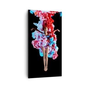 Lærredstryk - Billede på lærred - I fuld blomstring - 55x100 cm