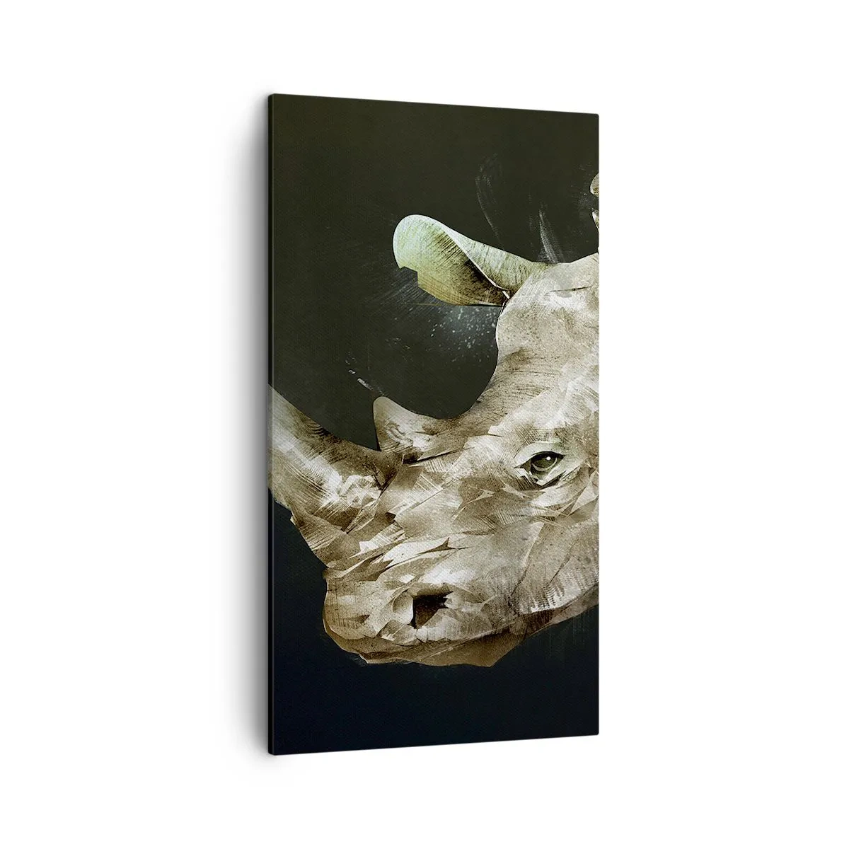 Lærredstryk - Billede på lærred - Ægte maskulin styrke - 45x80 cm