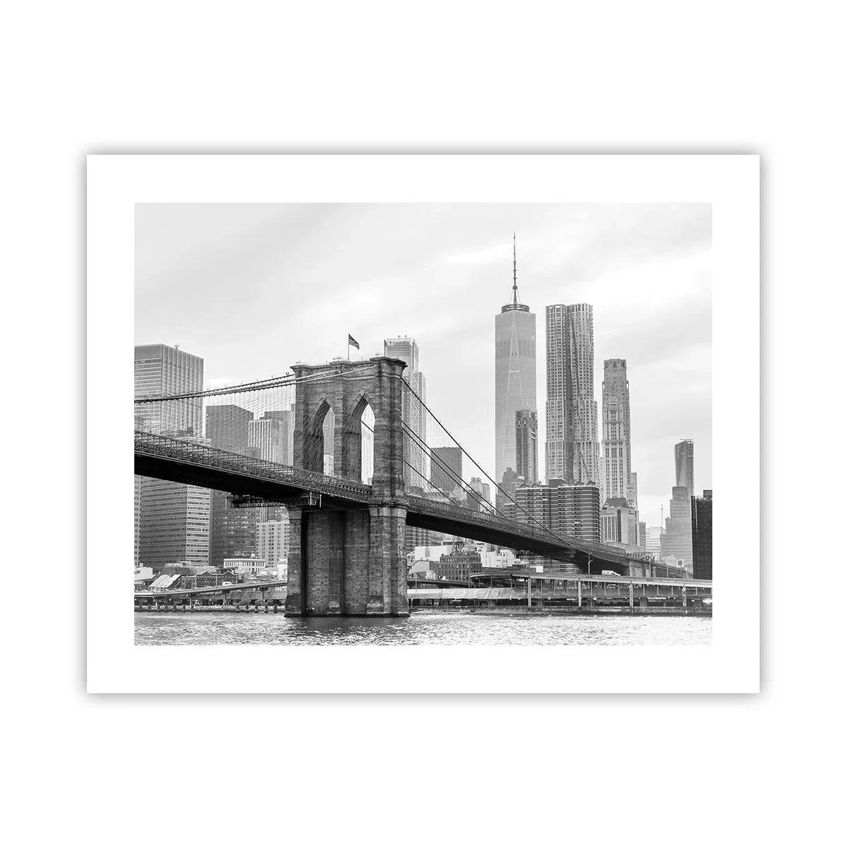 Plakat - New York stemning - 50x40 cm