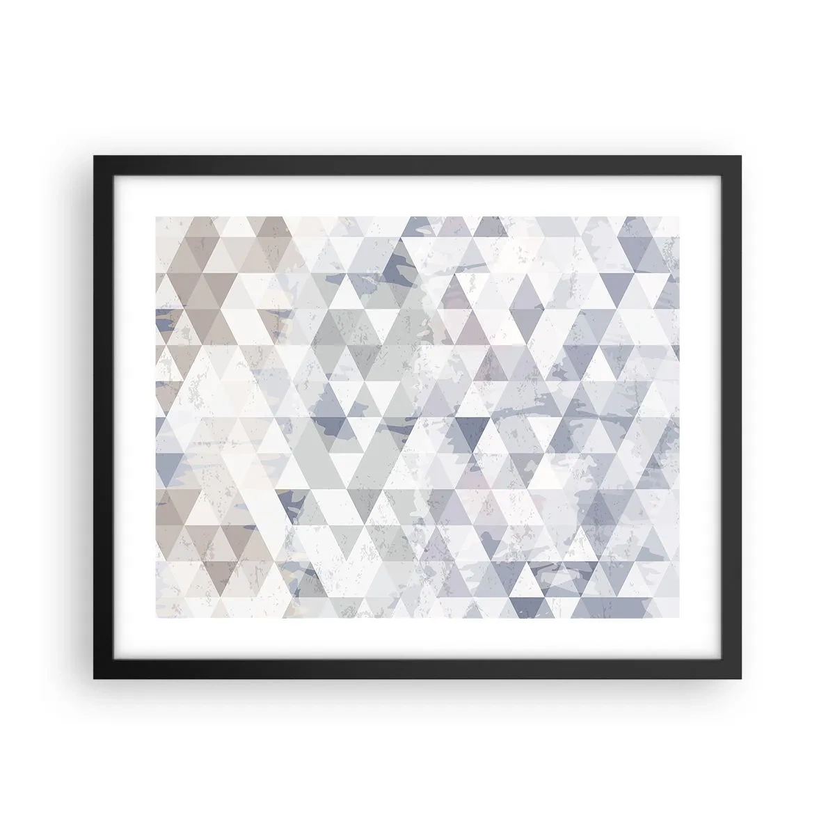 Plakat i sort ramme - I takt på tre - 50x40 cm