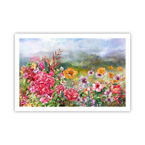 Plakat - En have, der er gået amok - 91x61 cm