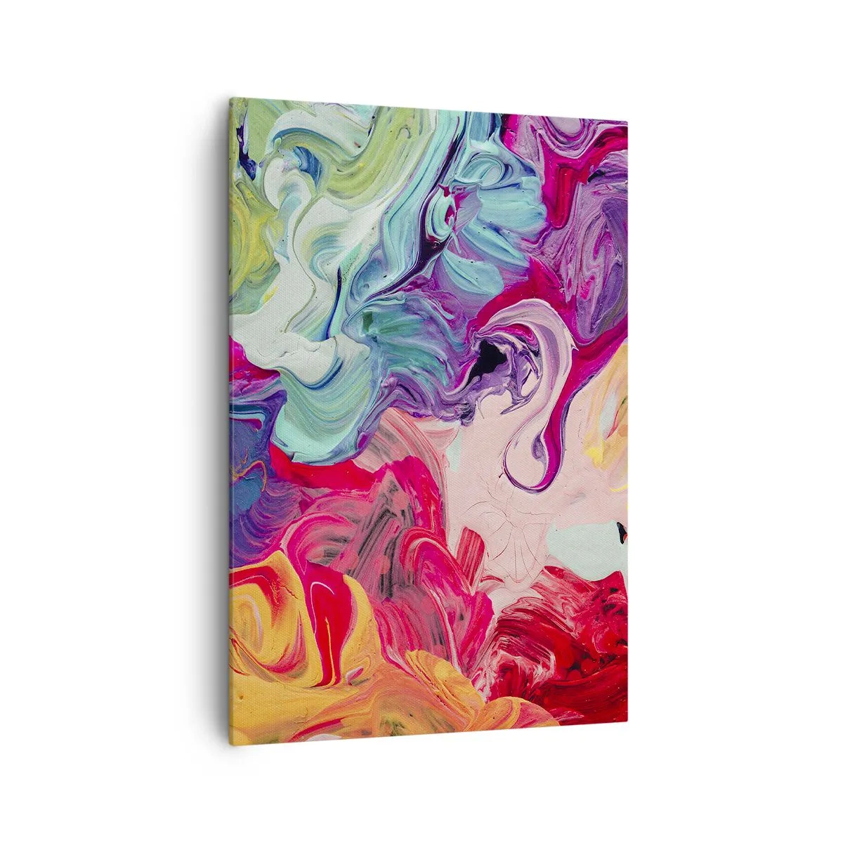 Lærredstryk - Billede på lærred - Farvernes fødsel - 70x100 cm