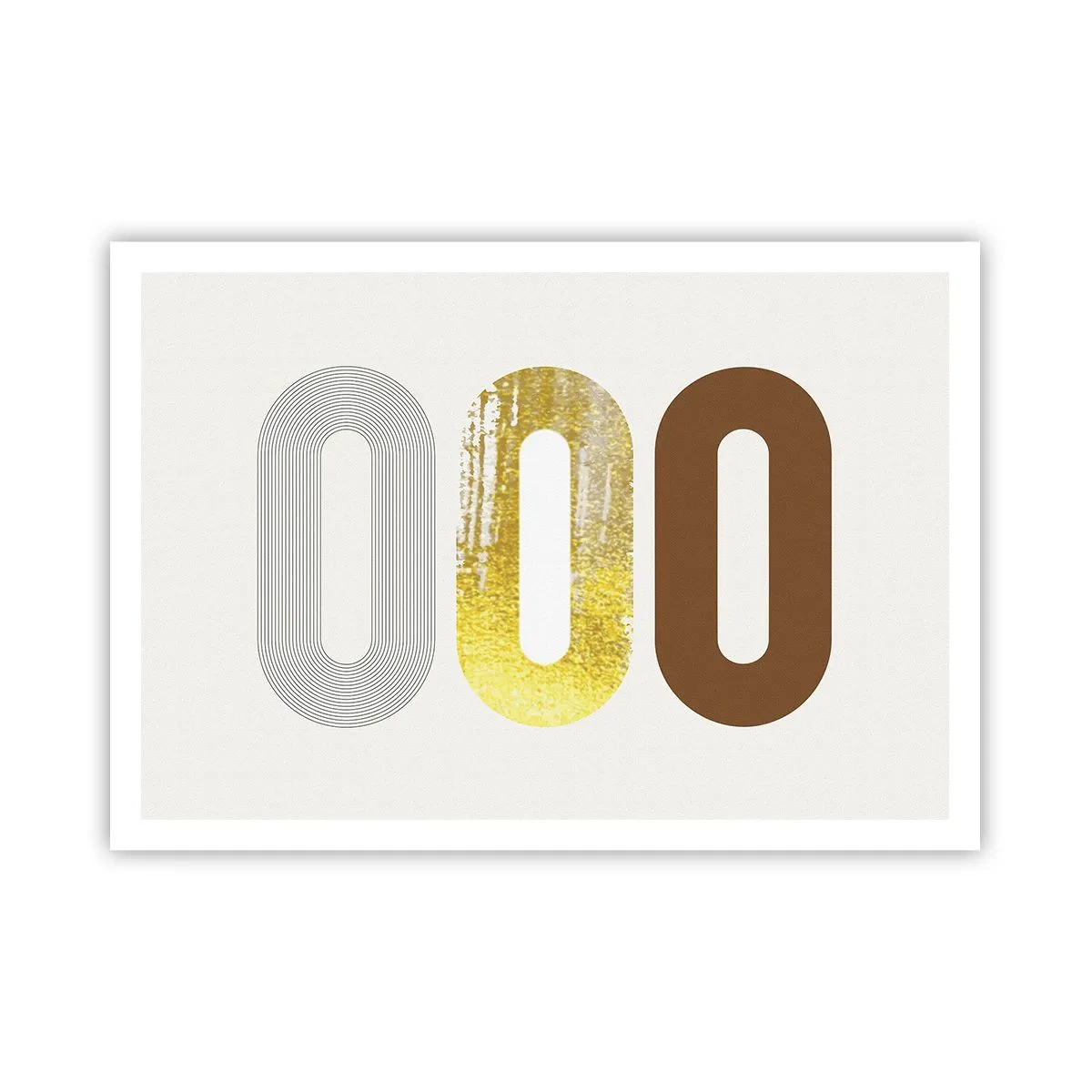 Plakat - Åhhh! - 100x70 cm