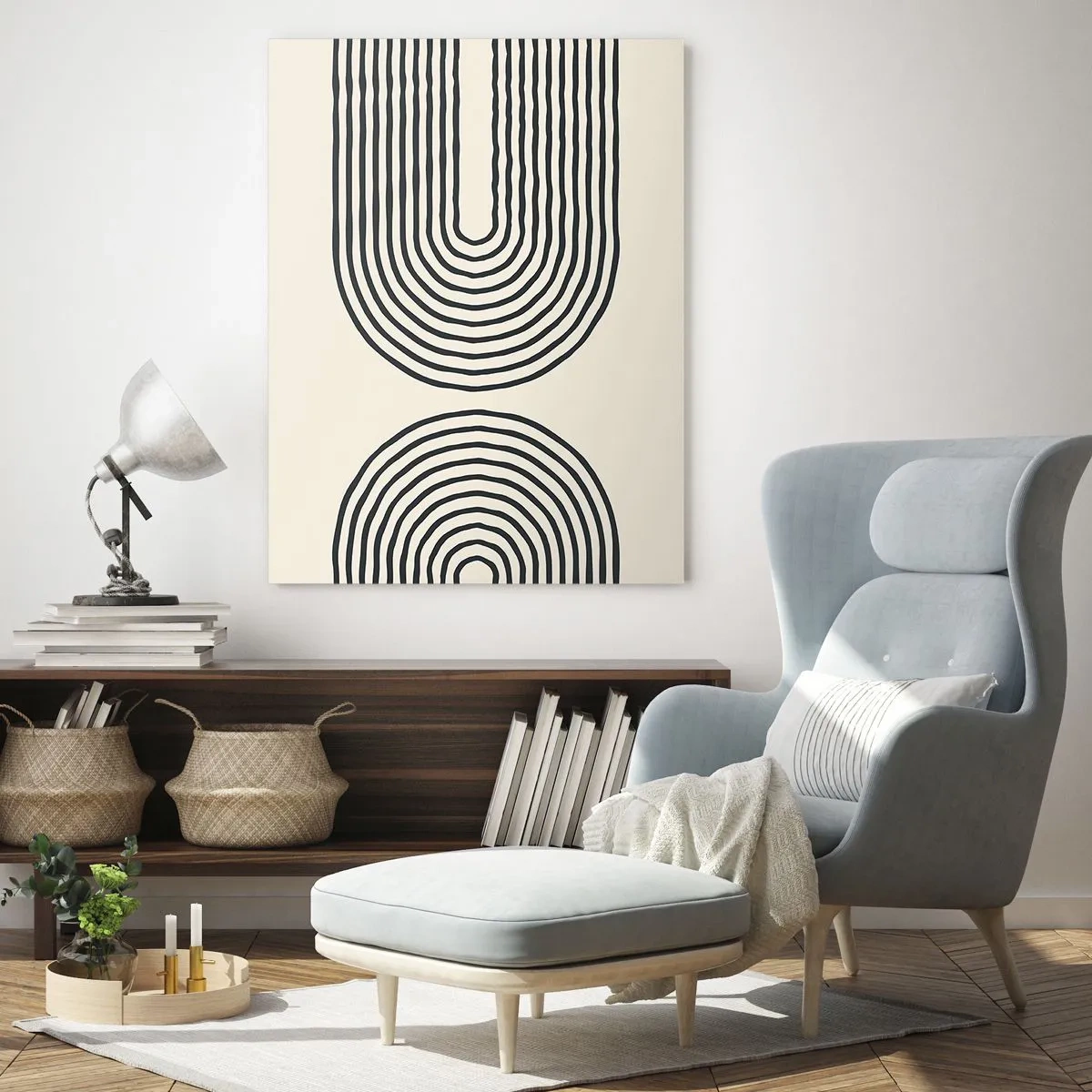 Billede på glas - Kommer snart... - 50x70 cm