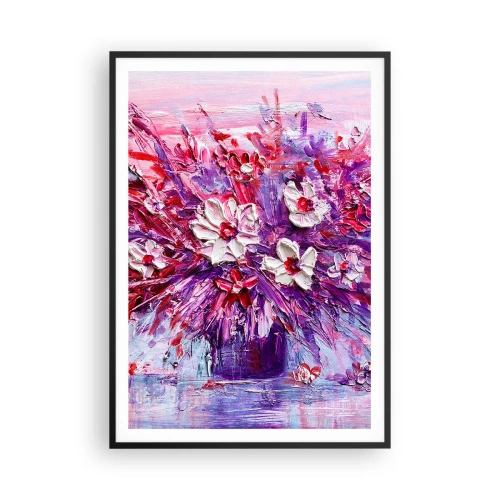 Plakat i sort ramme - Uskyld og lidenskab - 70x100 cm