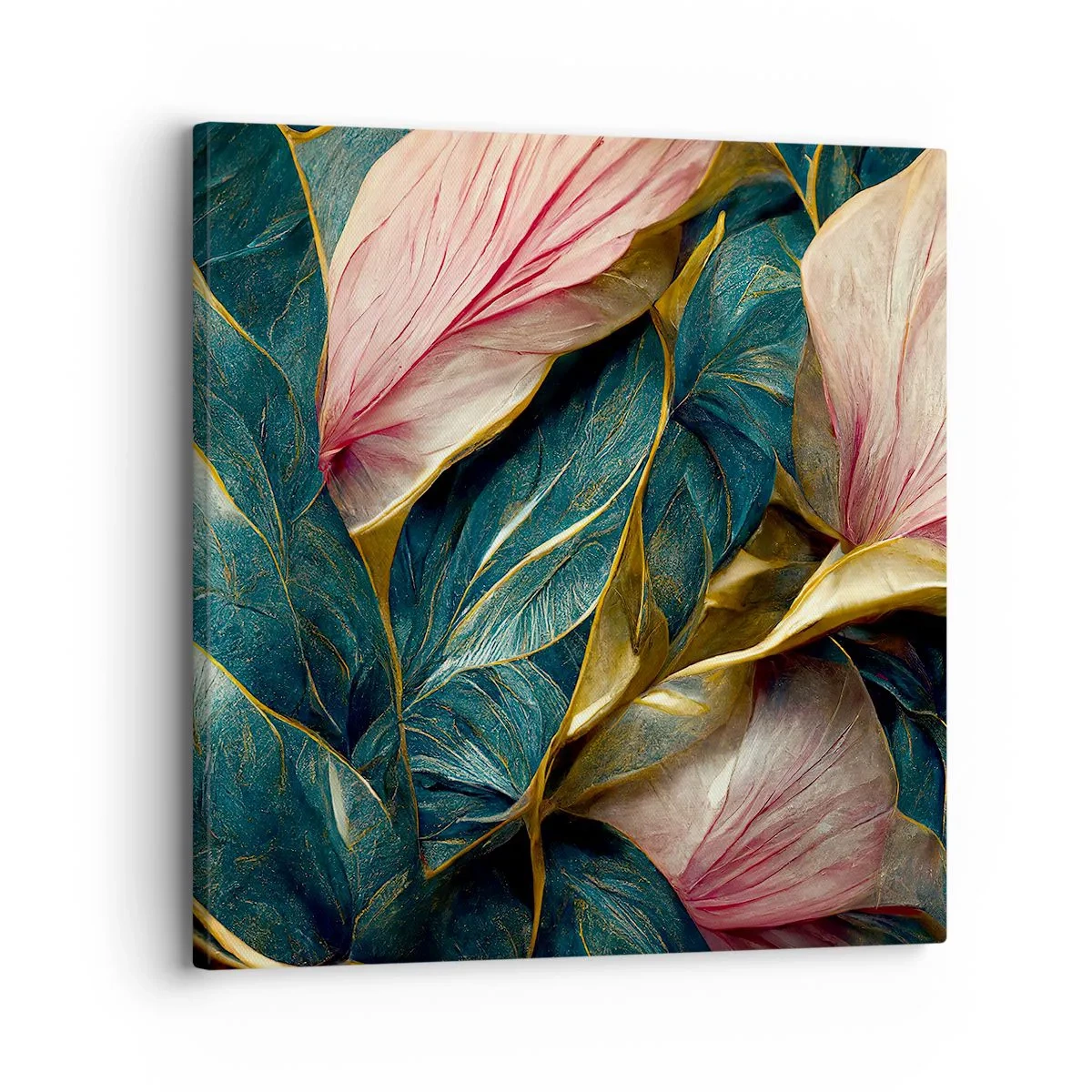 Lærredstryk - Billede på lærred - Naturlig elegance og stil - 30x30 cm