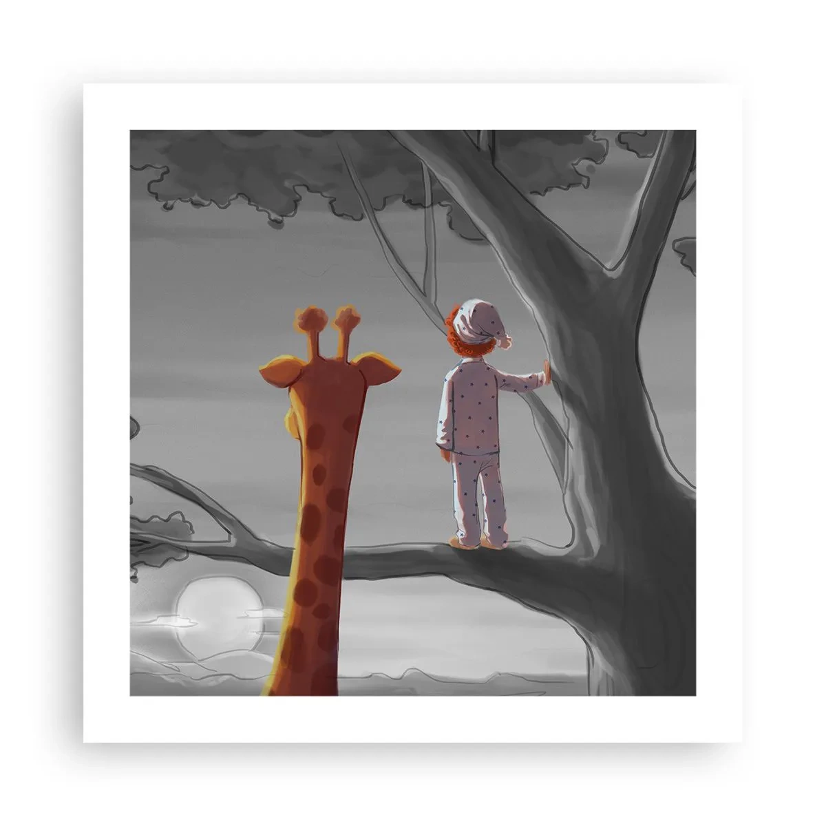 Plakat - Det sker virkelig - 50x50 cm