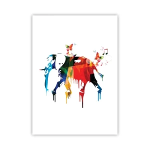 Plakat - Alle kan danse - 50x70 cm