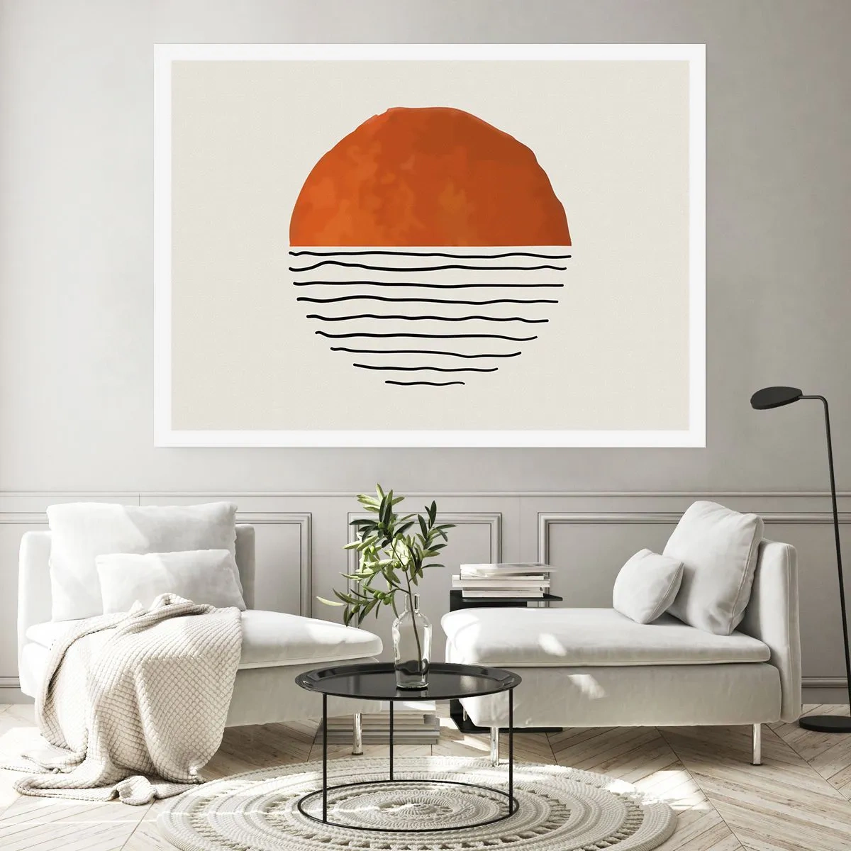 Plakat - I en japansk atmosfære - 50x40 cm