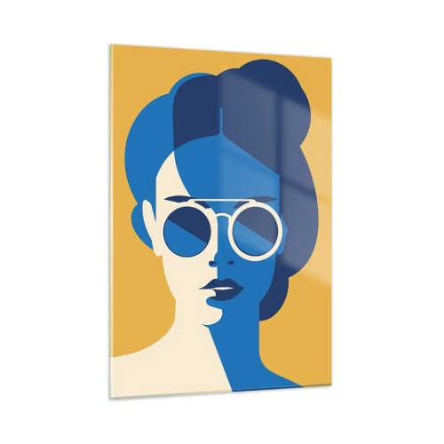 Billede på glas - Ferie-look - 50x70 cm