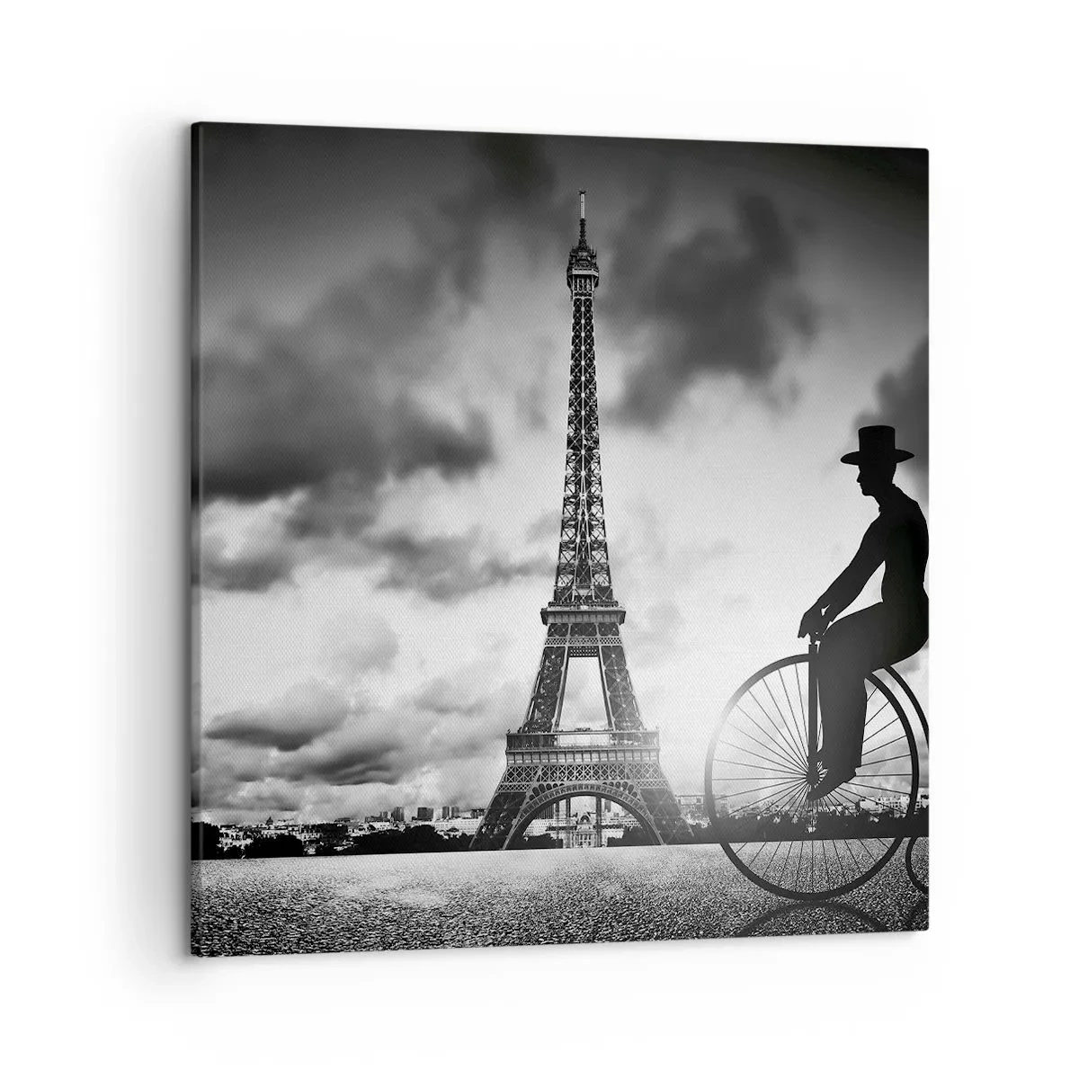 Lærredstryk - Billede på lærred - Længsel efter Belle Epoque - 50x50 cm