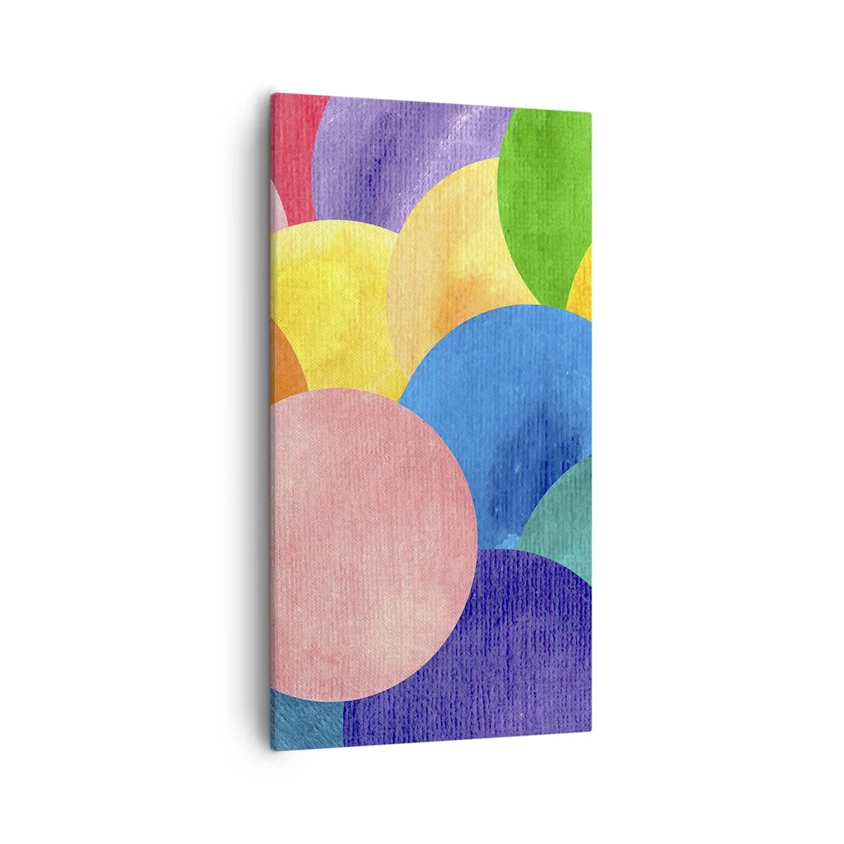 Lærredstryk - Billede på lærred - Den oprindelige fylde af liv - 55x100 cm