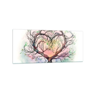 Billede på glas - Sammen mod stormene - 120x50 cm