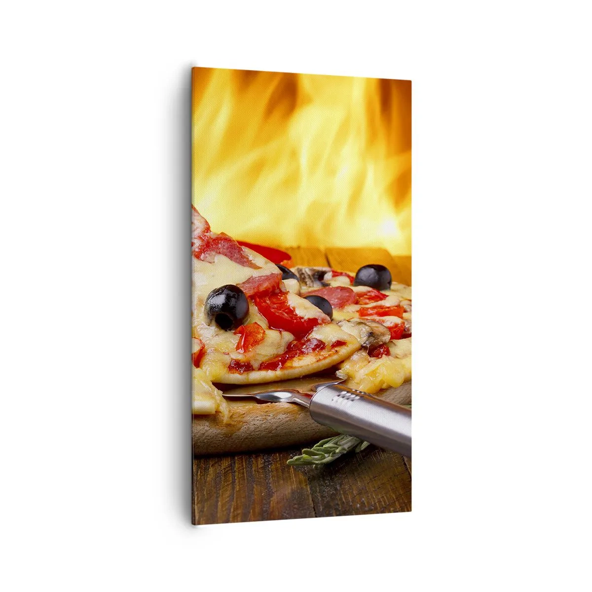 Lærredstryk - Billede på lærred - From Italy with love - 65x120 cm