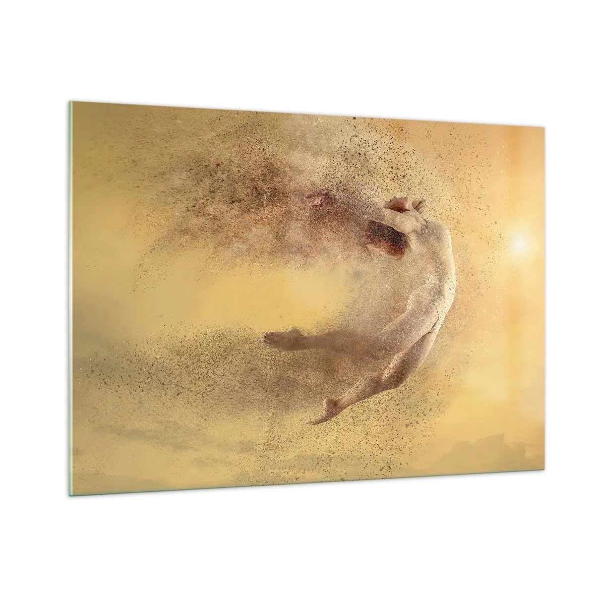 Billede på glas - I dansende henrykkelse - 100x70 cm