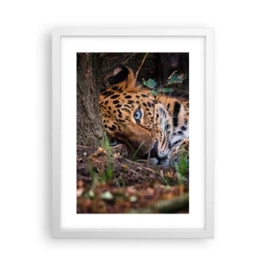 Plakat i hvid ramme - Stol på mig - 30x40 cm