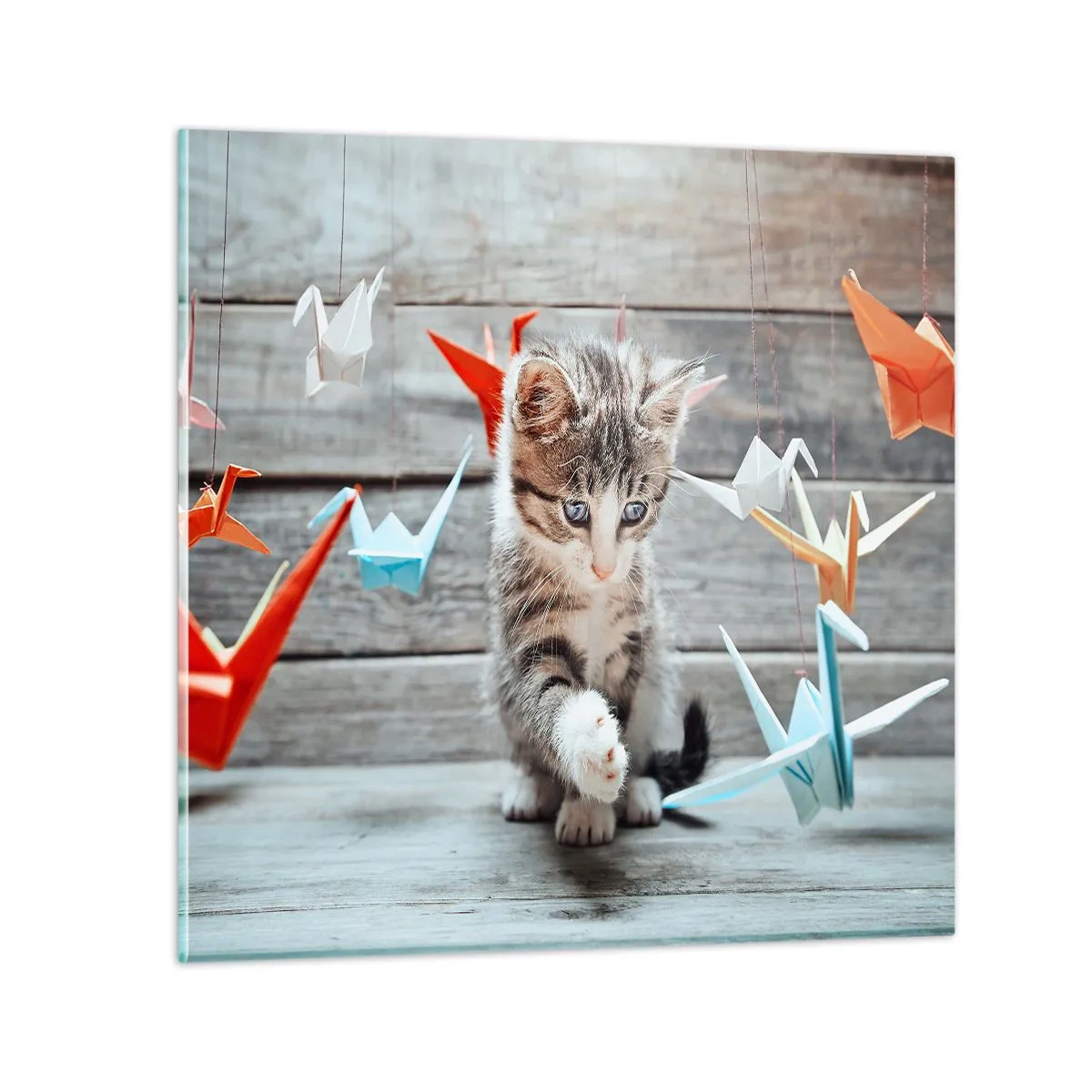 Billede på glas - Første lektion - 60x60 cm