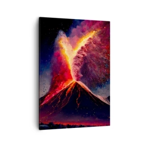 Lærredstryk - Billede på lærred - Skønhed og rædsel - 50x70 cm