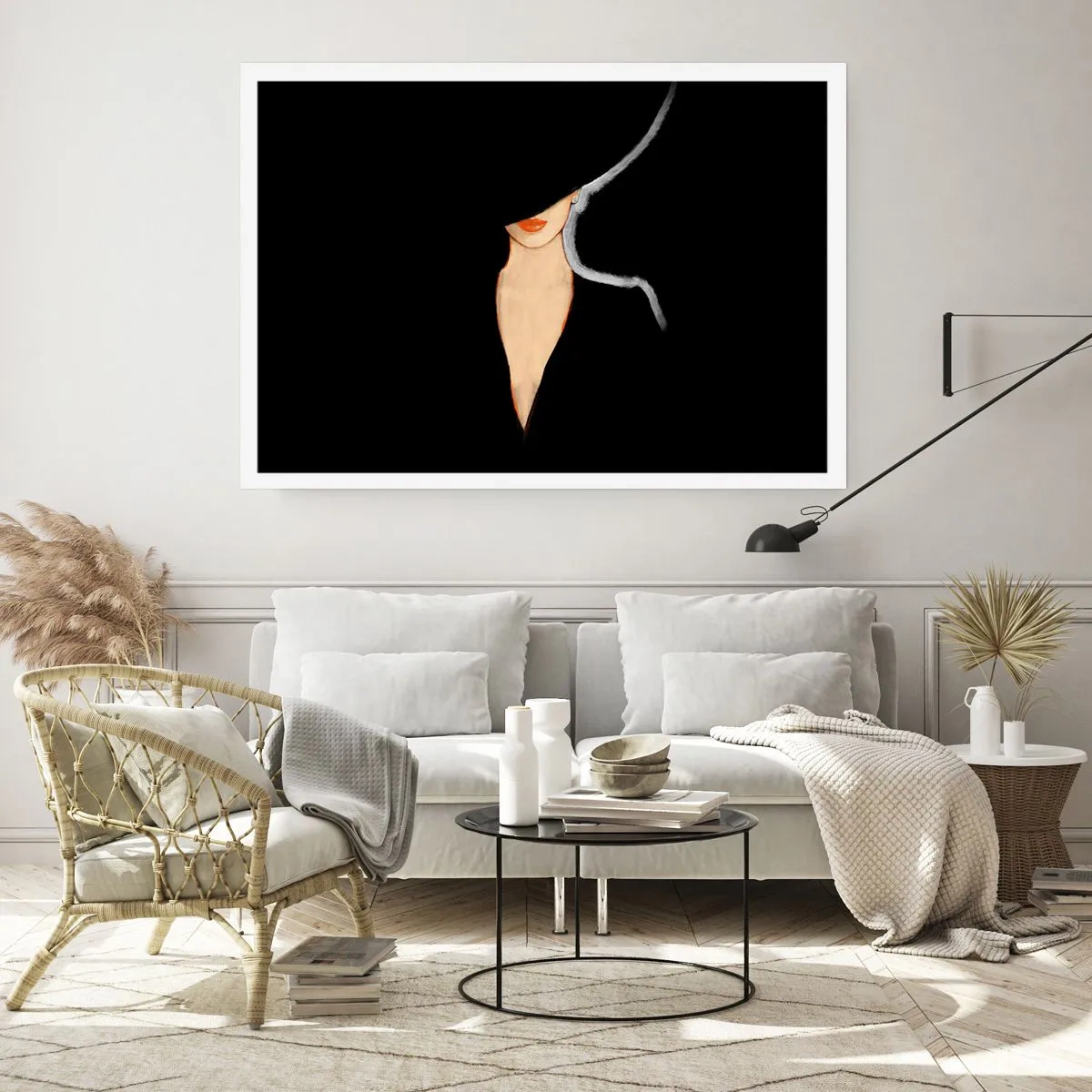 Plakat - Elegance og stil - 100x70 cm