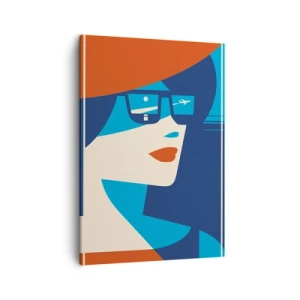 Lærredstryk - Billede på lærred - Ferie rejse - 50x70 cm