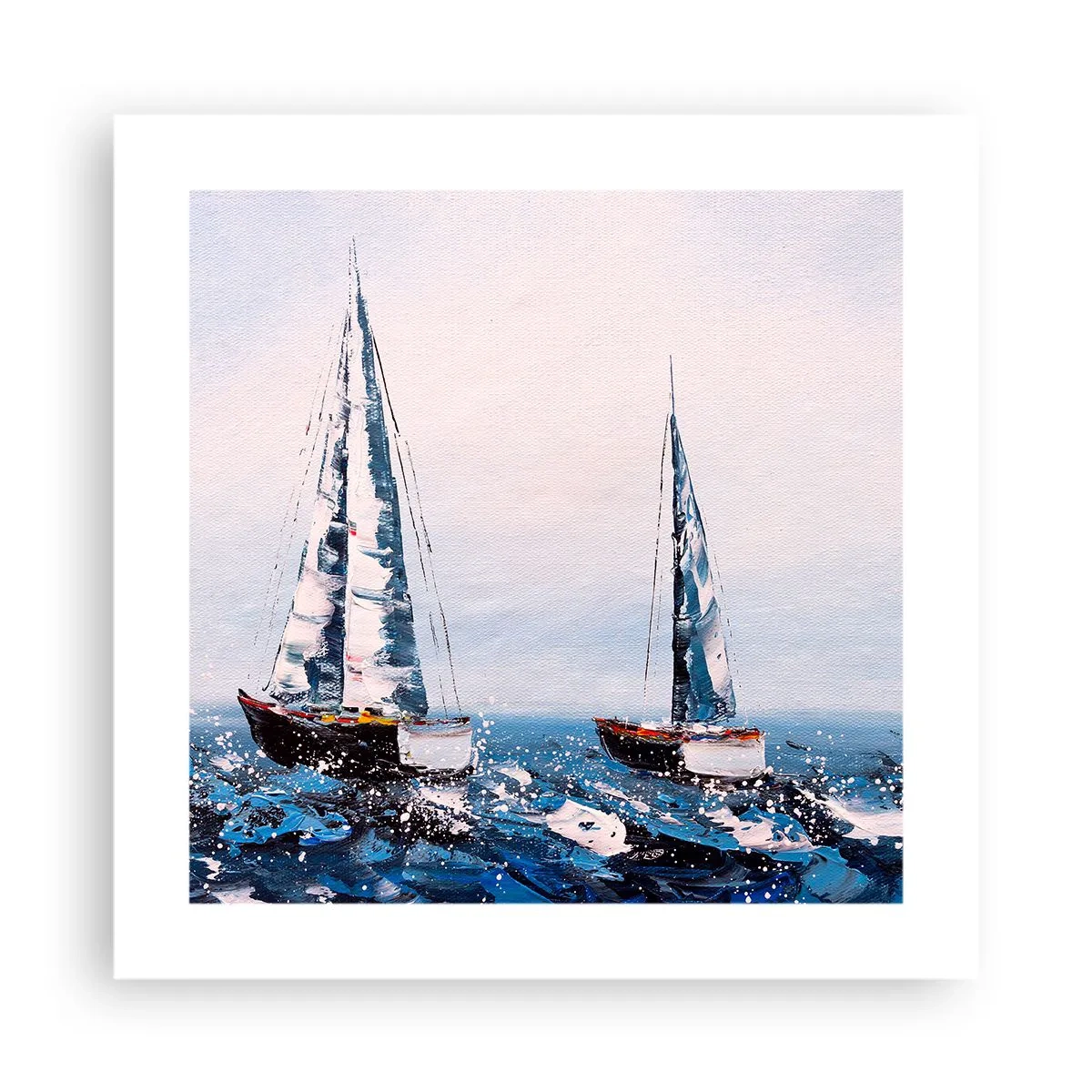 Plakat - Vindens broderskab - 40x40 cm