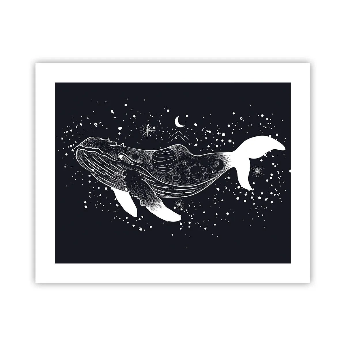 Plakat - I universets ocean - 50x40 cm