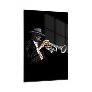 Billede på glas - Gammeldags charme - 80x120 cm