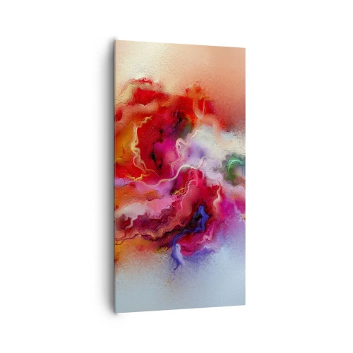 Lærredstryk - Billede på lærred - Sådan fanger du drømmen - røg - 65x120 cm